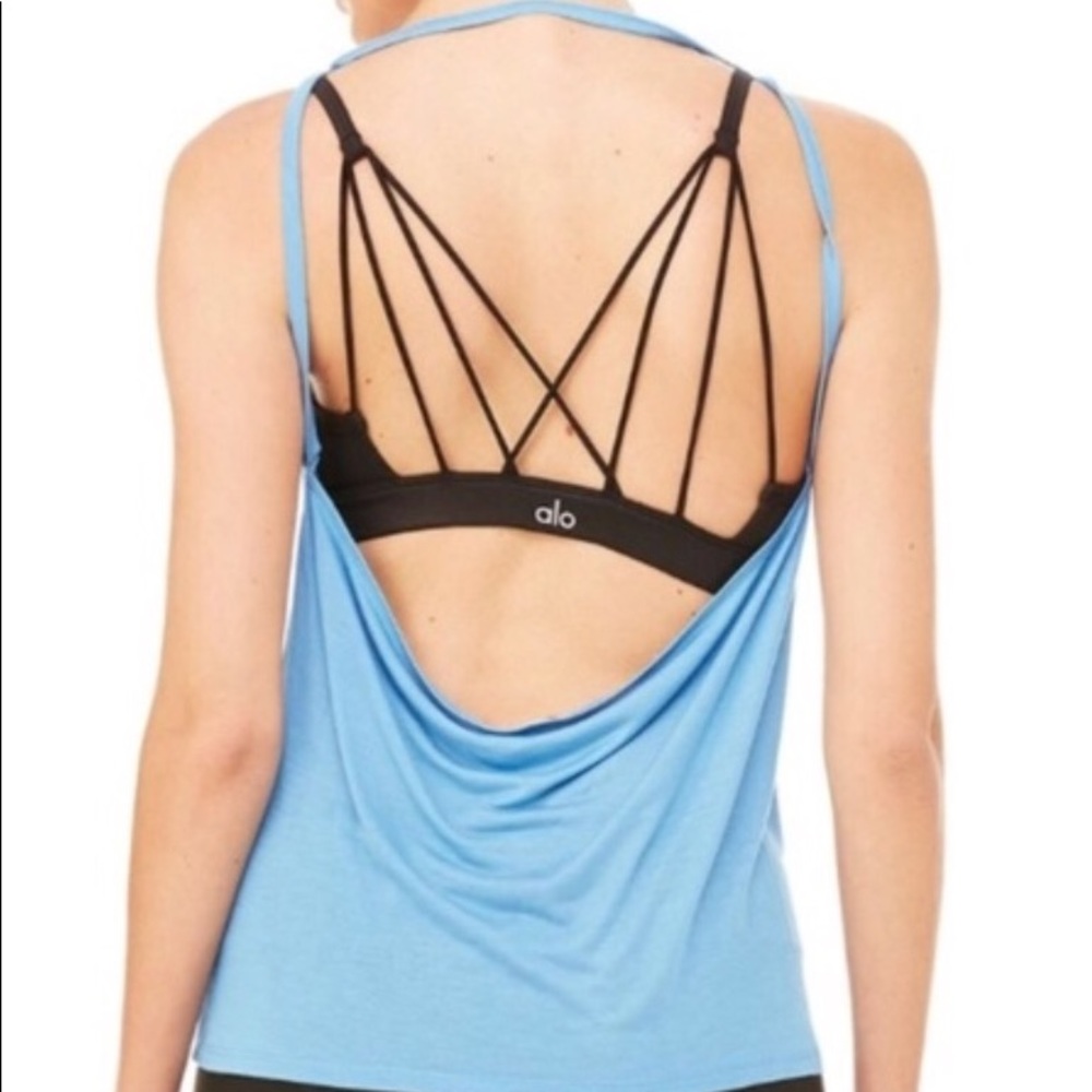 Alo Yoga Breath Saltwater Tank - Always Look Back